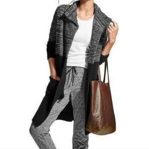 Athleta Midnight Sun Sweater Coat Wool Cashmere